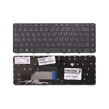 HP Uyumlu ProBook 640 G2 X2F94ES, Y3B20EA Notebook Klavye (Siyah TR) (Pars Power) Siyah - Çerçeveli 516487
