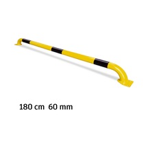 Otopark Araç Stoperi Bariyeri Lastik Sonlandırma Demiri İmalatı Üretimi 180 Cm Ø60mm 2.5 Mm