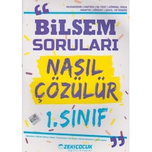 1. Sınıf Bilsem Soruları Nasıl Çözülür Zeki Çocuk