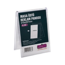Lamiess K-257 Masaüstü Reklam Panosu Dikey 3 'lü