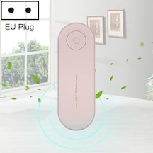 Rogfer Mini Anyon Hava Temizleyici Duman Pm2.5 Tuvalet Mutfak Hava Temizleyici Kaldır, Fiş Tipi: Ab Fiş Pembe