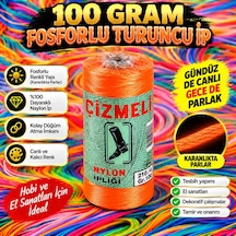 Çizmeli Marka-100 Gram-4 Kat-fosforlu Turuncu Renk