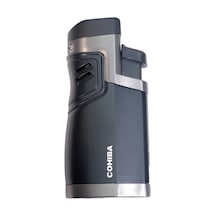 Cohiba 4 Torch Pürmüz Delicili Siyah Metal Puro Çakmağı