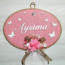 Loradavet Lora Davet Kız Bebek Kapı Süsü, Hastane Kapı Süsü, Duvar Süsü (1 (529472435) Çok Renkli