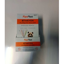 Panpen Bitmeyen Kurşun Kalem Pan716 120 Adet Siyah