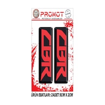 Damla Logo Cbr Ön Maşa Kabartmalı 2'li Sticker 2 Nötr