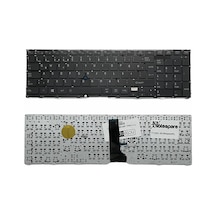 Toshiba İle Uyumlu Tecra R850-119, R850-11d, R850-11x, R850-124 Notebook Klavye Siyah Tr