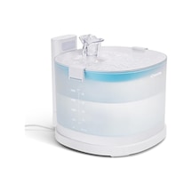 Cheerble E1 Plastik Hazneli Şarjlı Otomatik Kedi Su Pınarı 22 X 20 X 18, 2lt Cdy01