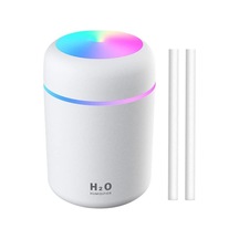 Wearfitpro Mini Hava Nemlendirici - H2o Humidifier Oda Nemlendirici - İki Pamuklu - Renkli Aydınlatmalı