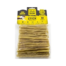 Delibon Twisted Stick Gerçek Deriden M Burgu Çubuk Natürel 100'lü