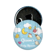 Famous Bebek Şekeri Magnet Bebek Mevlüt Hediyelik Isimli Kapak Açacak  (434856173)
