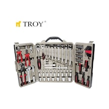 Troy 21910 Profesyonel Lokma - Anahtar - Alet Seti 110 Parça. Me