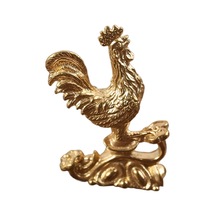 Suntek Magideal Tavuk Heykelcik Çin Bakır Horoz Heykeli Mağaza Altın