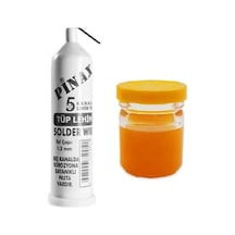 Pinax Tüp Lehim Teli 25 Gr 1.2mm + Lehim Pastası - 40gr