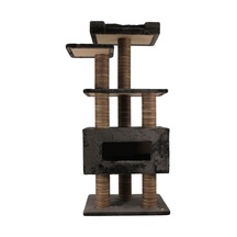 Lotus Furniture Pet Series Cenevre Tırmalamalı Kedi Evi
