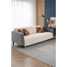 Wellsoft Süngerli Koltuk Örtüsü 170x210 Cm Krem