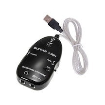 Usb Gitar Link Kablosu Usb Arayüz Kablosu Ses Bağlantısı Pc Kayıt Adaptörü