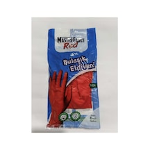 Kırmızı Bulaşık Eldiveni No 8 - 8.5 Kırmızı