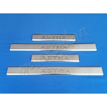 Opel Astra G Krom Kapı Eşiği 1998-2009 4 Parça Paslanmaz Çelik (501406181)