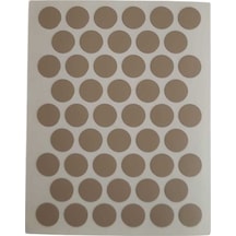 Homdep Yapışkanlı Vida Gizleme Yapıştırma Vida Tapası Tıpası Latte Vida Kapatıcı 50adet Latte