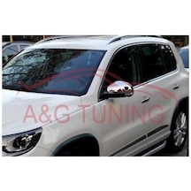 Volkswagen Tiguan Krom Ayna Kapağı 2007-2015 Paslanmaz Çelik N11.2935