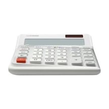 Casio DE-12E-WE Beyaz 12 Hane Masa Üstü Ergonomik Tuşlu Hesap Makinesi
