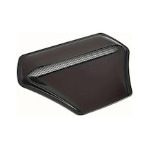 Dashanshop Karbon Fiber Hava Emme Kapağı - Jdm Siyah Abs Aerodinamik Motor Soğutma Ve Koruma