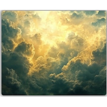 Bulut Baskılı Mouse Pad 22x18 Cm
