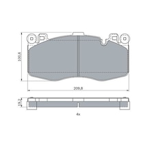 Bmw X5 M F85 4.4 2015-2018 Bosch Ön Balata