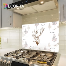 Decorita Cam Ocak Arkası | Cervus Deer | 49,5cm x 76cm