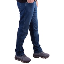 Twister Vegas 132-271 Mavi Yüksek Bel Rahat Paça Erkek Jeans Pantolon 001