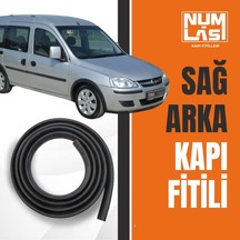 Opel Combo C 2001-2011 Sağ Arka Kapı Fitili-a Kalite-numlas-nm3943