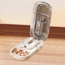 Suntek Hap Bölücü Taşınabilir Çok İşlevli Kullanışlı Beyaz Yarım Çeyrek Beyaz