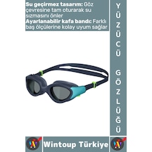 Gözlük Yetişkin Çocuk Su Sızdırmaz Buğu Önleyici Çok Şık Ayarlanabilir Deniz Havuz Yüzücü Gözlüğü Çok Renkli