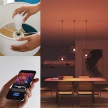 Hue Essential 8w E27 806 Lumen Renkli Akıllı Ampul A60 2&apos Li Ekopaket