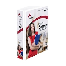 Önder Sunum Klasörü 2 Halkalı 90 Mm A4 Beyaz  2009-5