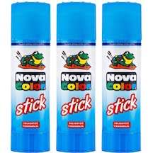 Stick Yapıştırıcı Nova Color Katı Yapıştırıcı 10 gr 3 Adet