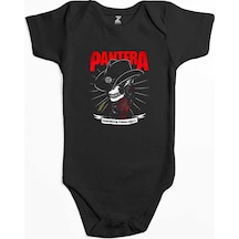 Zepplin Giyim Pantera Cowboys Siyah Bebek Body Zıbın