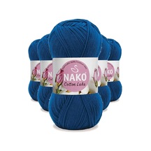 5 Adet Cotton Lüks Yelek Tunik Kazak Bluz Hırka İpi Yünü Parlement 97562 Çok Renkli