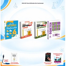 Çanta Yayınları 2026-2027 6. Sınıf Tüm Dersler 4 Kitap Mat Soru/türkçe-fen Defter/paragraf Set