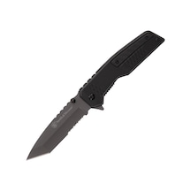 Smith & Wesson Special Ops Linerlock A/o Black Cf Katlanır Cep Kamp Çakısı Siyah