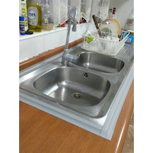 Gri Su Sızdırmaz Banyo Mutfak Lavabo Küvet İzolasyon Şerit Bant 1 Adet