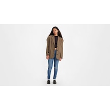 Levi's Mile High Super Skinny Kadın Jean Pantolon - Destructed Medium Indigo-1770 Med İndigo - Worn İn