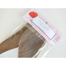 Quilling Kağıt Şerit 3mm Kraft Kahve