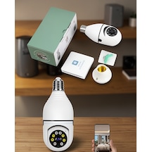 Ampül Kamera 360 Derece Wi-fi 1080p Uuczzzlfs2kameraaaaaa3