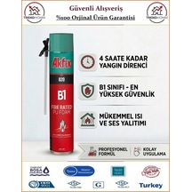 Akfix Yangına Dayanıklı Poliüretan Köpük 850 Gr - B1 Sertifikalı