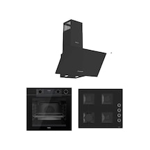 Fryart Steam Serisi QEP64CS - SS205 - D086 Ankastre Set