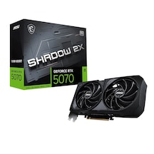 Msı Geforce Rtx 5070 12g Shadow 2x Oc 12gb Gddr7 192 Bit Dlss 4 E