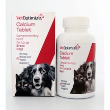 Vetoptimize Calcium Tablet 84 Tablet Yavru Köpek Kemik Gelişimi, Emziren Köpek Kalsiyum, Diş & Kırık Desteği Veteriner Takviyesi