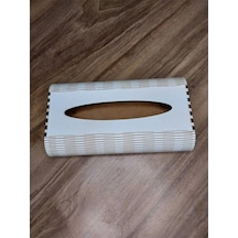 Lavanta Tasarım Z Peçetelik Oval Beyaz